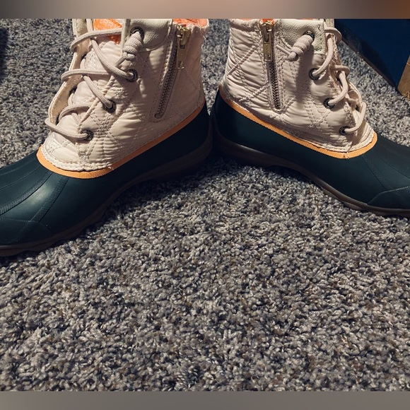 Size 7.5 womens Sperry Top-slider Boots - Picture 3 of 8